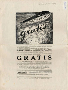 Illustration: Advertisement – “Jules Verne gratis”