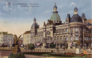 Ansichtkaart: Volksschouwburg van Antwerpen