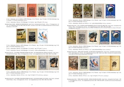 Two pages from the Jules Verne bibliography, editions of the “Wonderreizen”