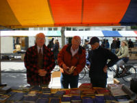 Foto: Boekenmarkt in Amsterdam