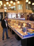 Foto: Expositie in de bibliotheek van Rotterdam